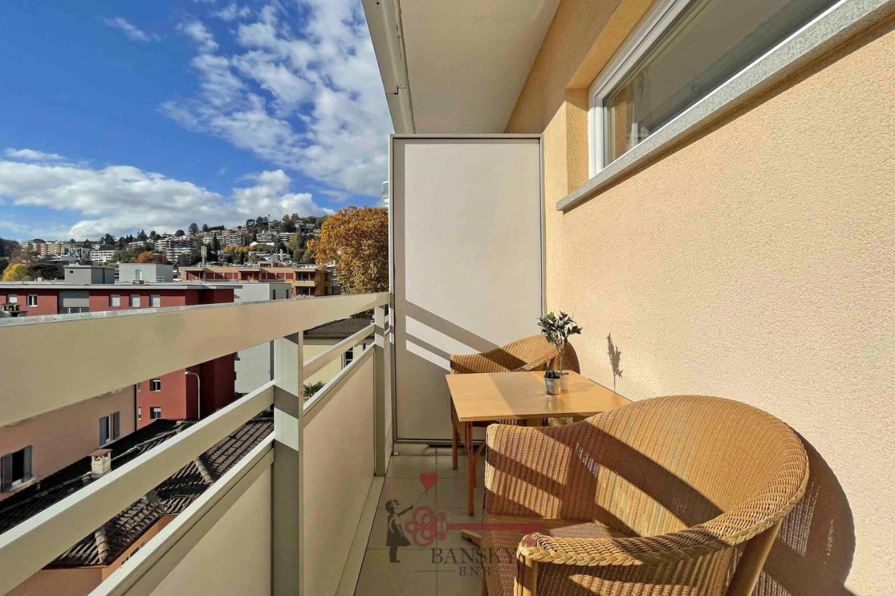Modern Boho Style Suite In Lugano City -By Easylife Swiss Buitenkant foto